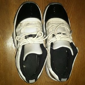 Youth Black & White Air Jordans